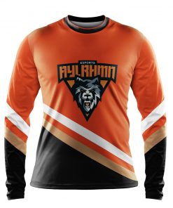 Ayul Rahman Gaming - Black Orange (LONG SLEEVE)