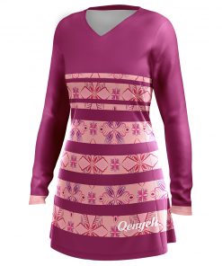 Qenyeh Floral (Muslimah) - Purple
