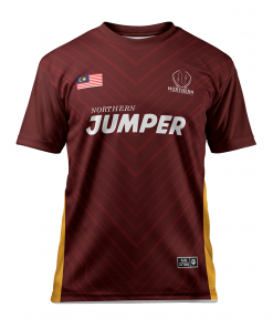 NJRC Maroon (Short Sleeve) - Qenyeh Graphics