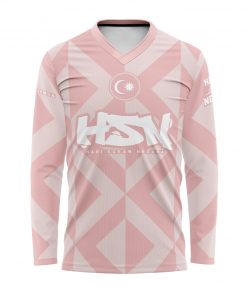 HARI SUKAN NEGARA 2022 (PINK V-NECK) LONG SLEEVE - BAJOOBY