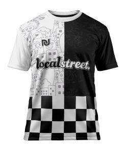 FUNKY BLACK & WHITE (SHORT SLEEVE) - NJ