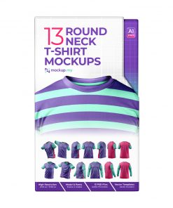 MockupBox - A1 Pro Round Neck - Mockup.my