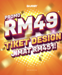 Tiket Promo RM49 - JIMAT RM451